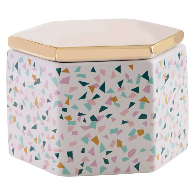 Premier Housewares Mozie Terrazzo Pattern Storage Jar