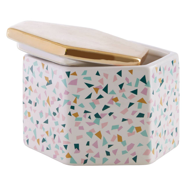 Premier Housewares Mozie Terrazzo Pattern Storage Jar