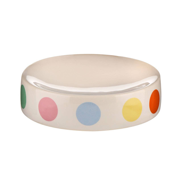 premier housewares Multi Coloured Dot Bathe Soap Dish