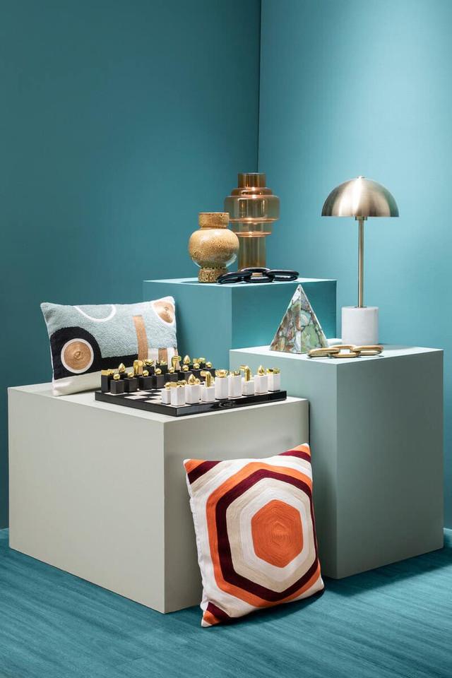 Premier Housewares Murdoch Table Lamp With White Marble Base