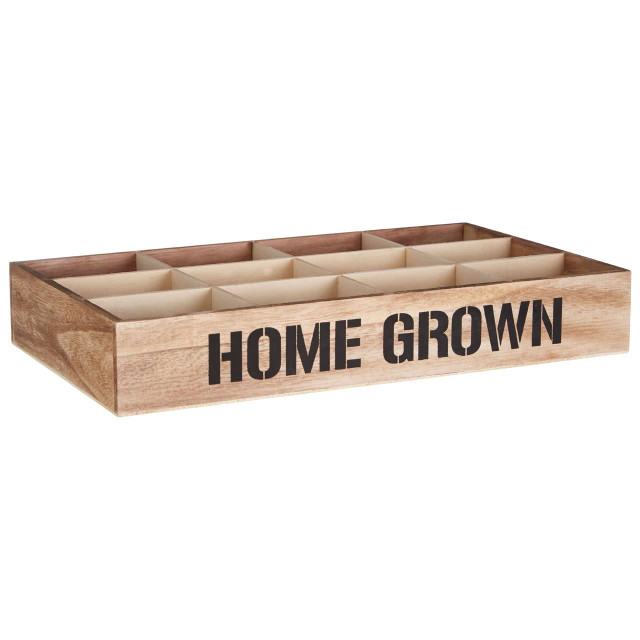 Premier Housewares Naresso 12 Compartments Herbs & Seed Crate