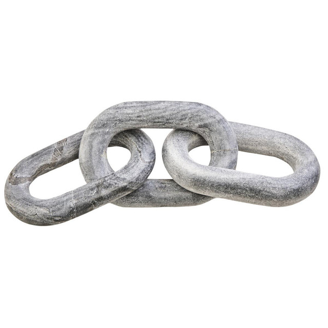 premier housewares Nason Grey Marble Three Link Chain