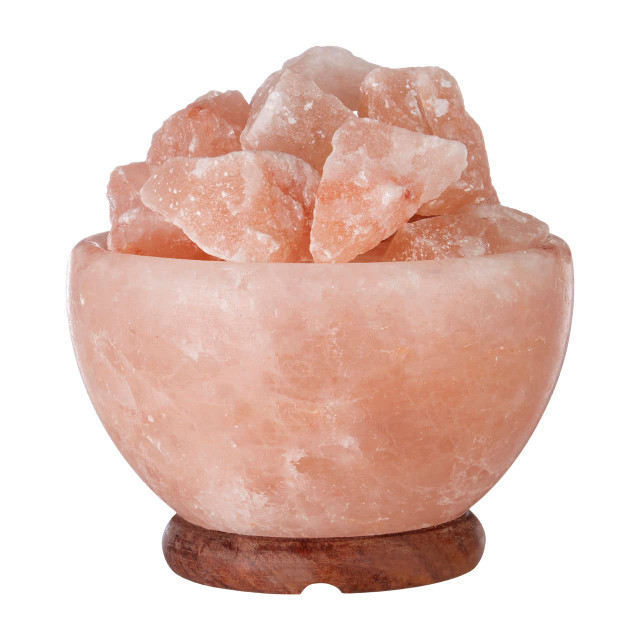 premier housewares Nepal Bowl Salt Lamp With EU Plug