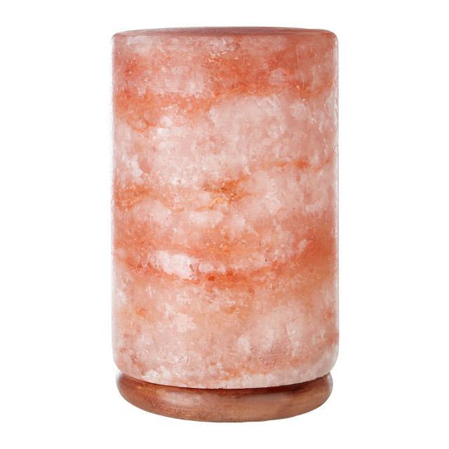 premier housewares Nepal Cylinder Salt Lamp with EU Plug