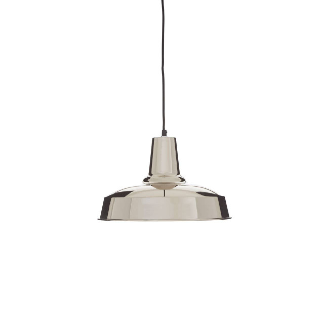 premier housewares New Foundry Deep Plate Aluminium Pendant Light