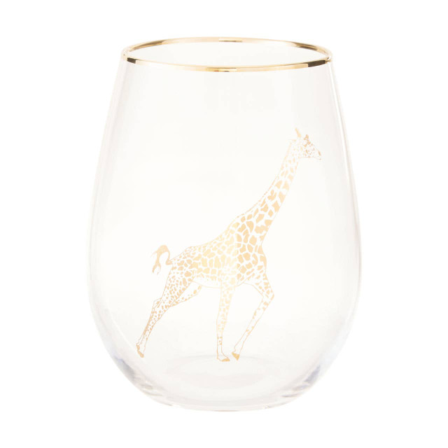 premier housewares Nomi Gold Giraffe Curved Tumbler