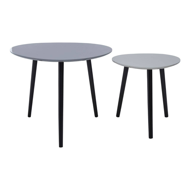 premier housewares Nostra Set Of 2 Triangular Nesting Tables