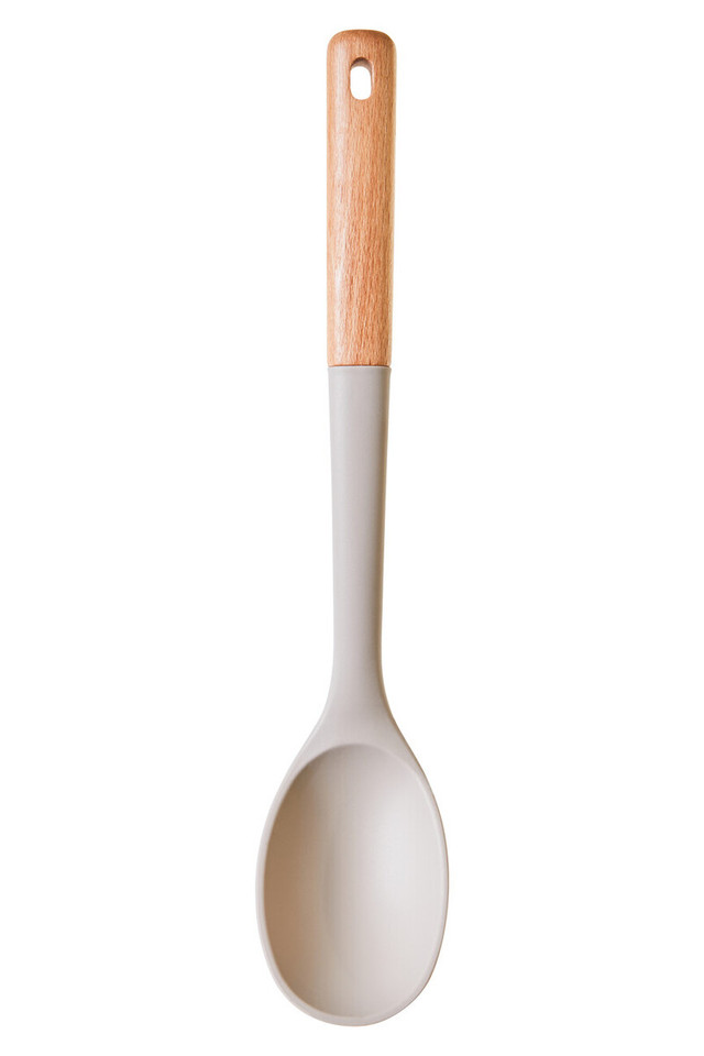 Premier Housewares Nova Stone Grey Silicone Head Spoon