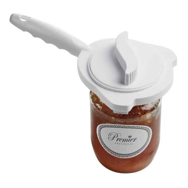 Premier Housewares Oakley White Jar And Bottle Opener