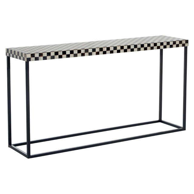 Premier Housewares Obra Mother Of Pearl Console Table