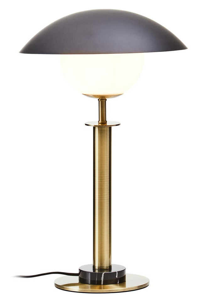 Premier Housewares Octavia Gold Finish Metal Table Lamp