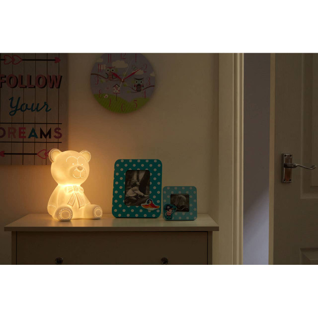Premier Housewares Ola Kids Bear Ceramic Night Light