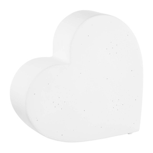 Premier Housewares Ola Kids Heart Ceramic Night Light