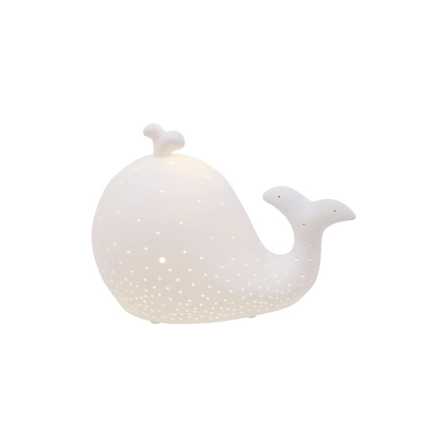 Premier Housewares Ola Kids Whale Ceramic Night Light