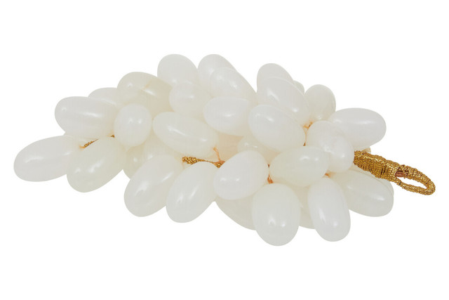 Premier Housewares Oleena White Onyx Decorative Grapes