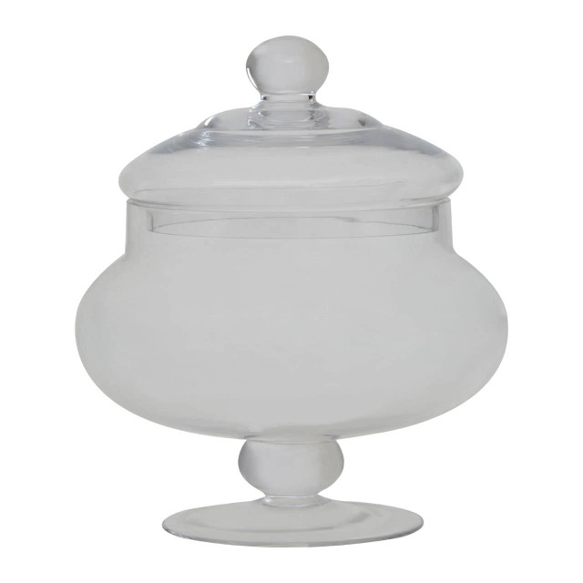 premier housewares Olivia Clear Glass Candy Small Storage Jar