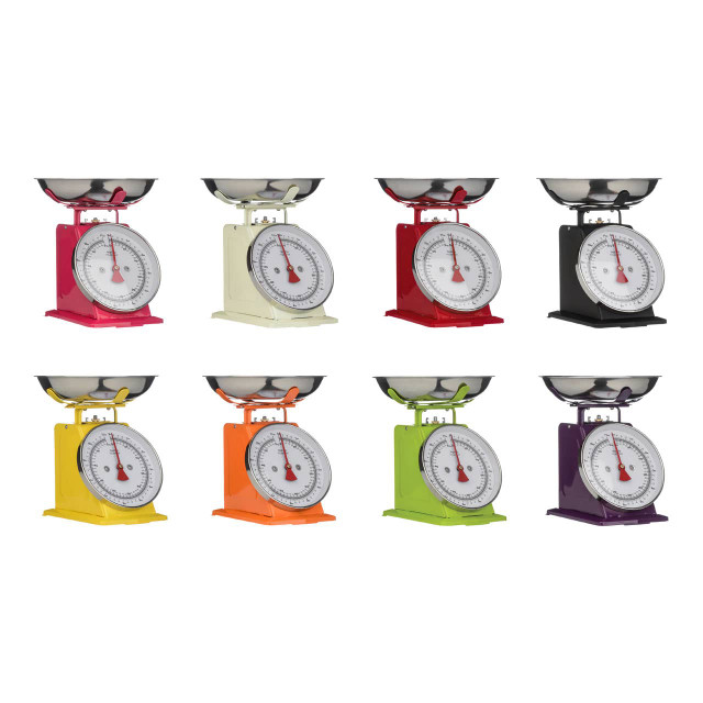 Premier Housewares Olivier 5kg Lime Green Retro Kitchen Scale