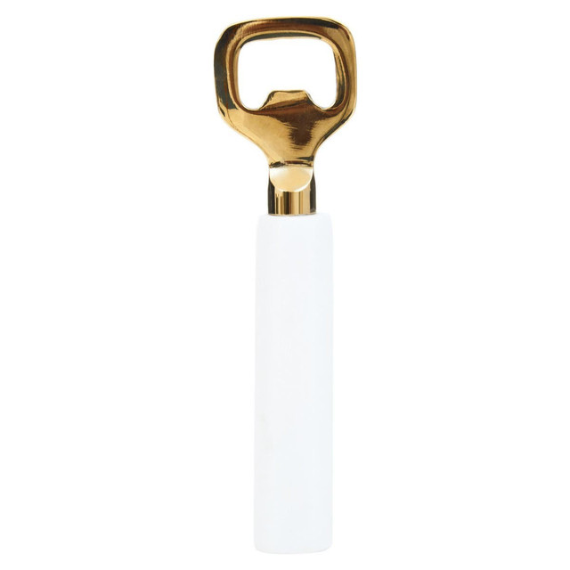 premier housewares Omari White Marble Bottle Opener