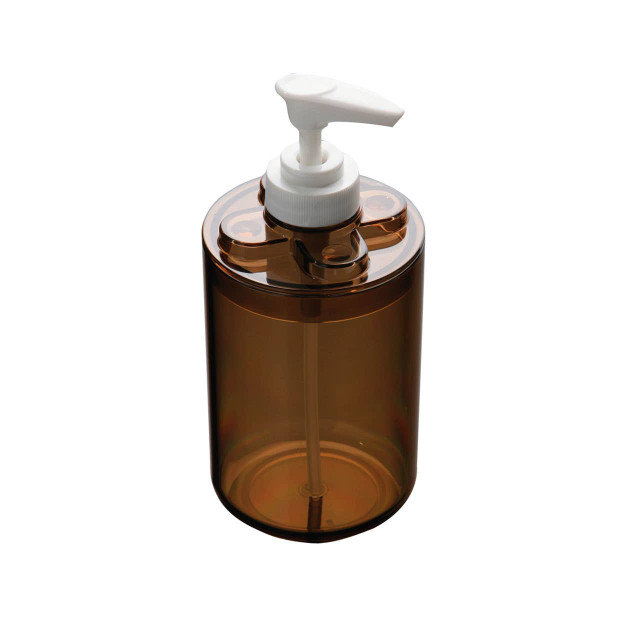 premier housewares Opacity Smoke Brown Plastic Lotion Dispenser