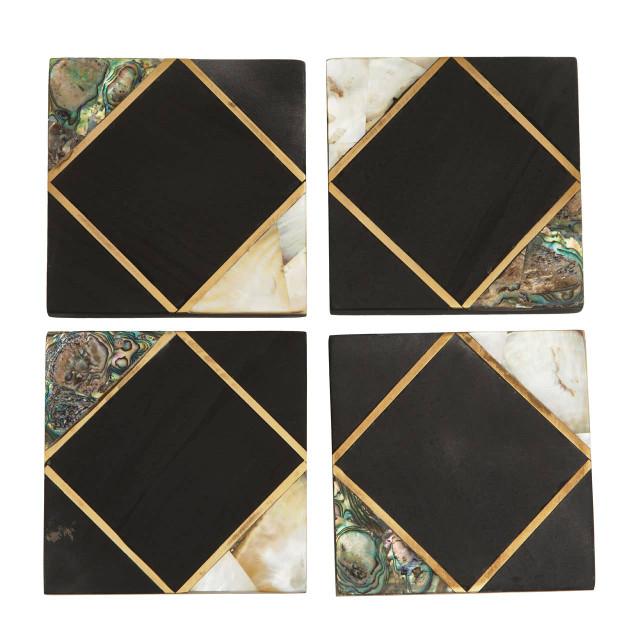 premier housewares Oriana Set Of Four Slate Coasters
