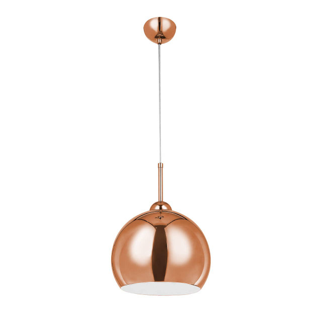 premier housewares Osborn Pendant Light with Copper Finish