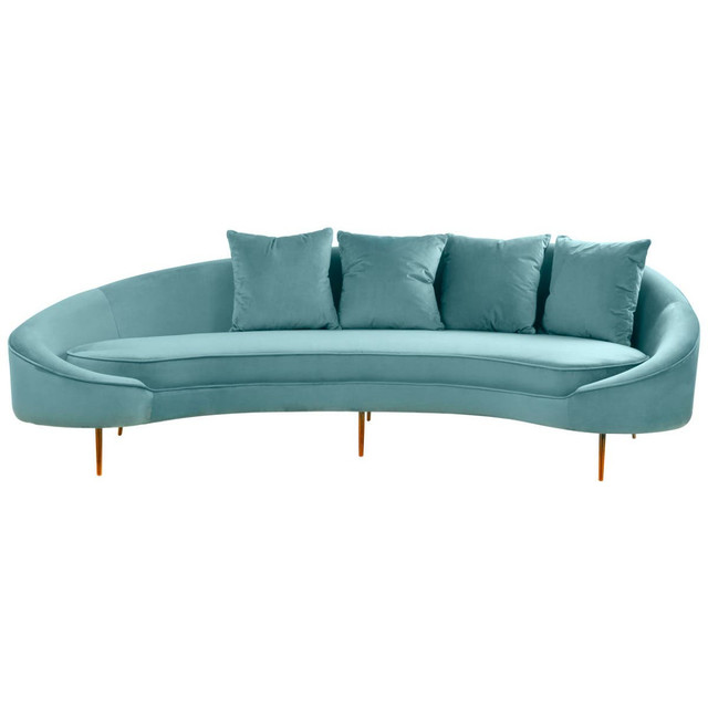 premier housewares Osdin 4 Seat Light Turquoise Sofa