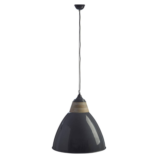 premier housewares Oslo Grey Extra Large Pendant Light