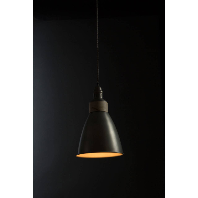 Premier Housewares Oslo Pendant Light With Zinc Finish