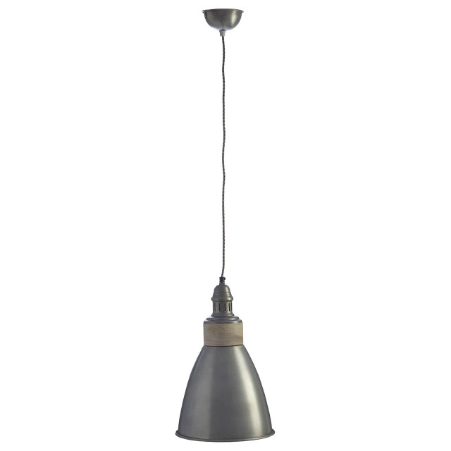 premier housewares Oslo Pendant Light with Zinc Finish