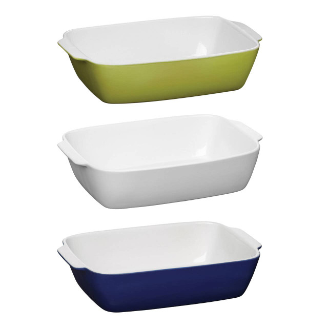 Premier Housewares Ovenlove Lime Green Rectangle 2800ml Baking Dish