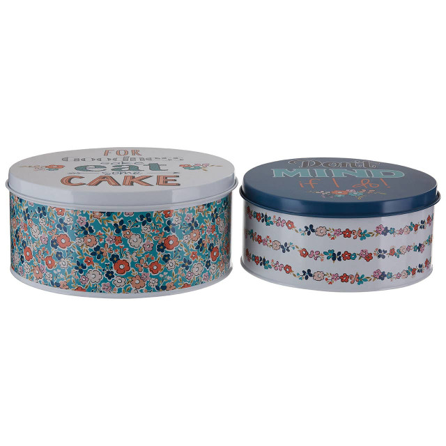 premier housewares Paice Pretty Things Set of 2 Round Cake Tins