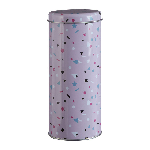 premier housewares Paice Round Pink Design Storage Canister