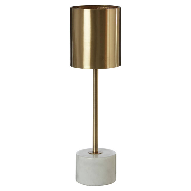 Premier Housewares Palais Table Lamp With Marble Base