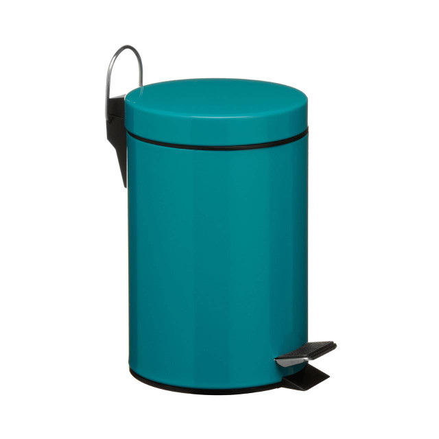 premier housewares Parker 3 Litre Turquoise Pedal Bin