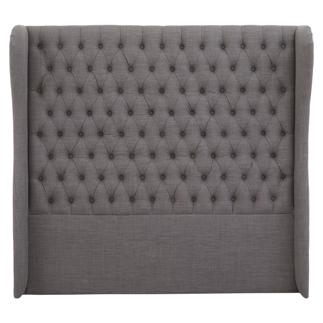 Premier Housewares Parkside Grey Kingsize Headboard