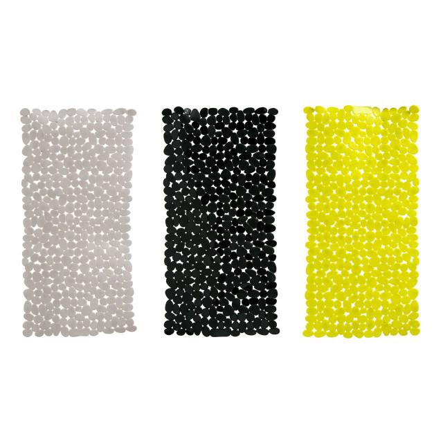Premier Housewares Pebble Solid Green Rectangular Bath Mat