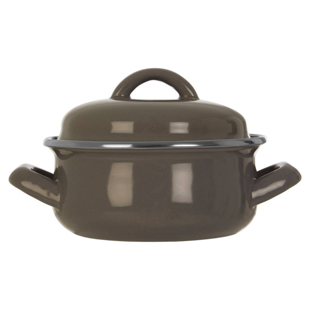 premier housewares Porter 12cm Dia Grey Mini Casserole Dish