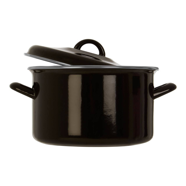 Premier Housewares Porter Large Black Casserole Dish