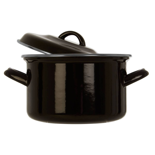 Premier Housewares Porter Small Black Casserole Dish