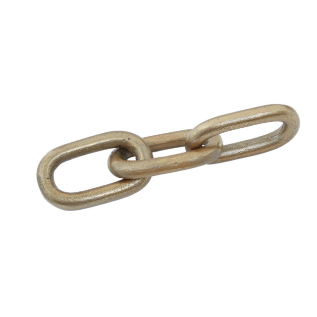 Premier Housewares Prato Small Gold Aluminium Chain Sculpture