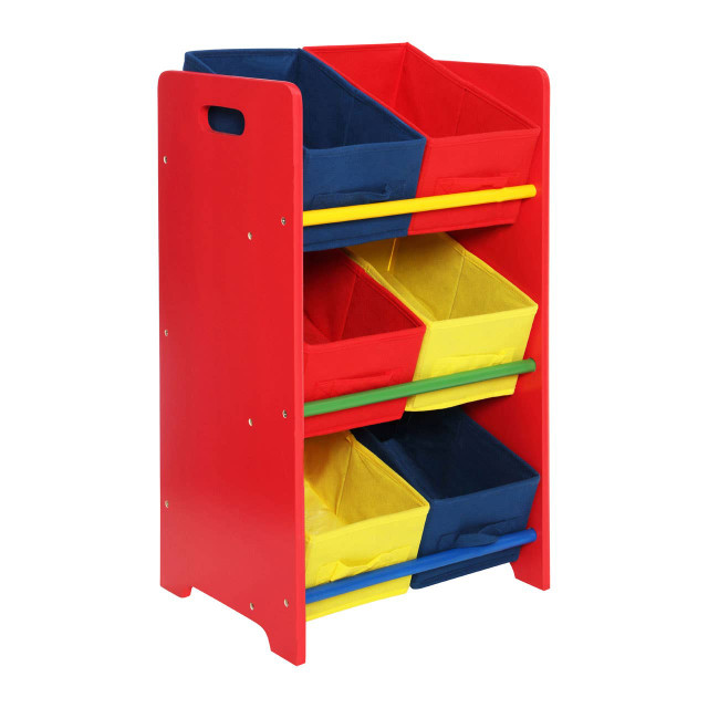 premier housewares 3 Tier Mdf Kids Storage Unit