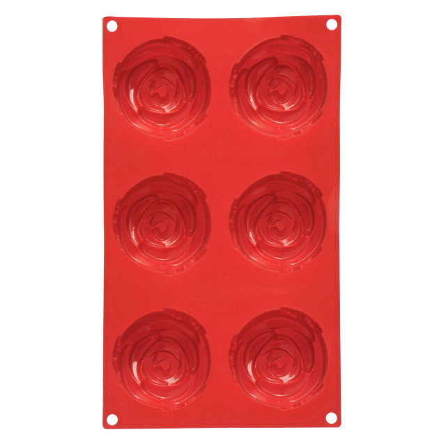 Premier Housewares 6 Rose Red Cake Mould