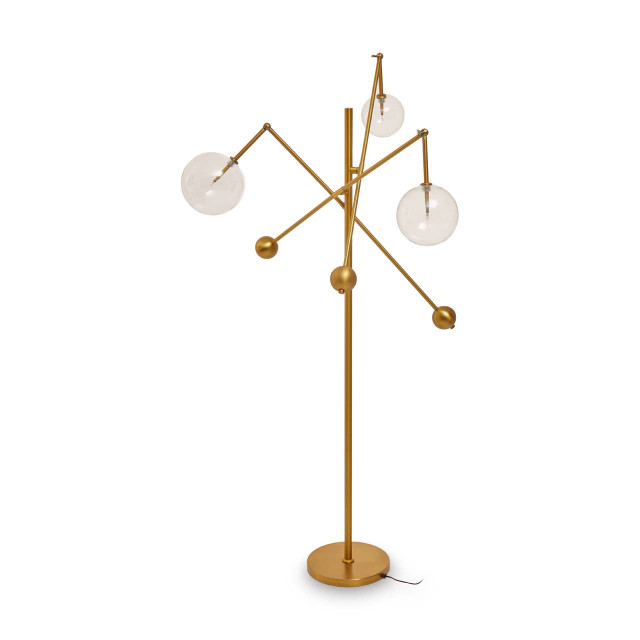 Premier Housewares Abira Three Bulb Floor Lamp