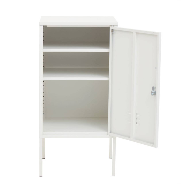 Premier Housewares Academy One Door White Cabinet