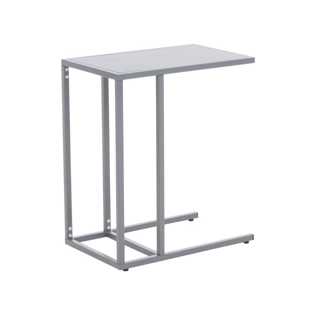 Premier Housewares Acero Grey Metal Side Table