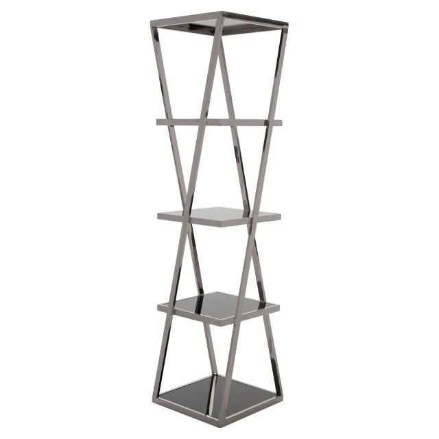 premier housewares Ackley Chrome Finish Shelf Unit