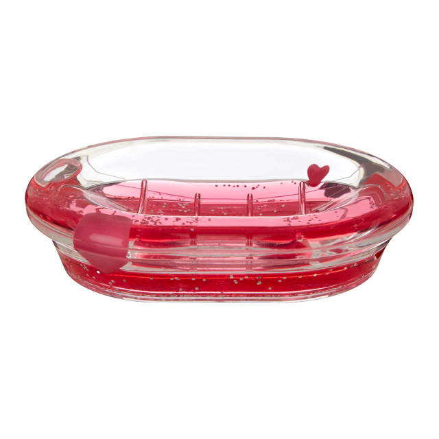 premier housewares Acrylic Hearts Soap Dish