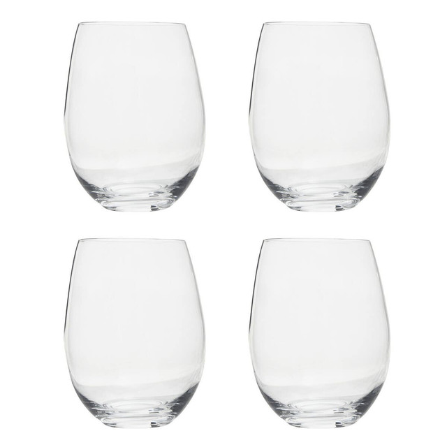 premier housewares Ada Set Of 4 Crystal Tumblers