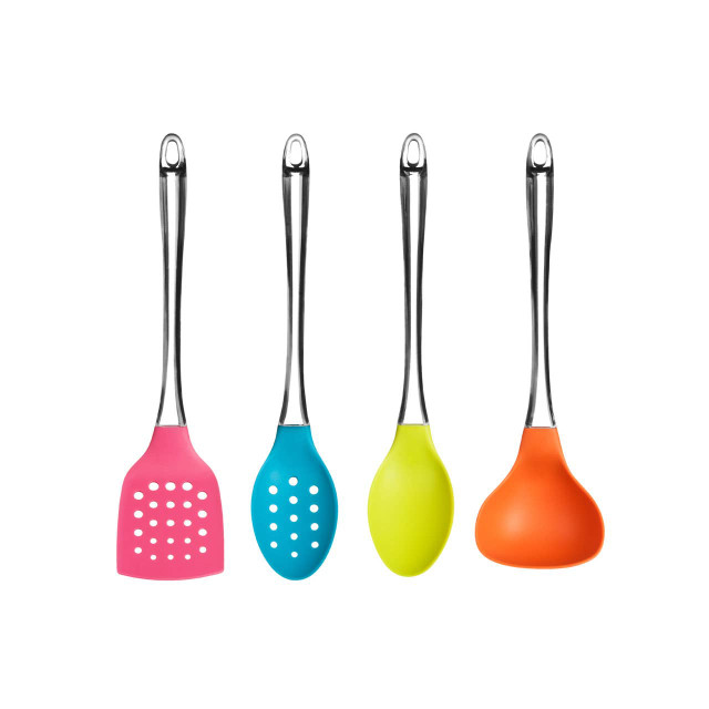 Premier Housewares Adrix 4pc Colourful Utensil Set
