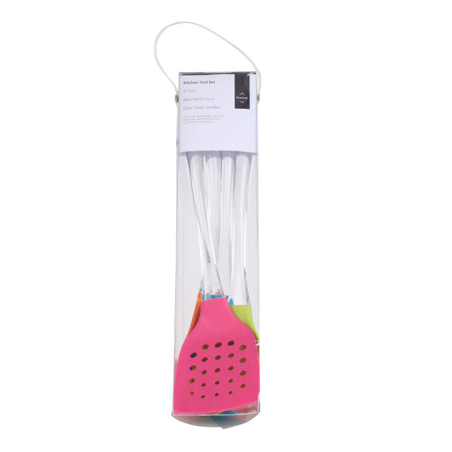Premier Housewares Adrix 4pc Colourful Utensil Set